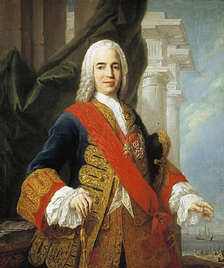 Jacopo Amigoni Portrait of Marquis of Ensenada France oil painting art